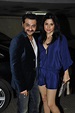 Sanjay Kapoor with wife Maheep Sandhu posing for photographers on ...