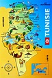 突尼斯的旅游地图：突尼斯的旅游景点和纪念碑