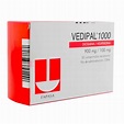 Vedipal 1000 Diosmina / Hesperidina 900 mg / 100 mg | Punto Farma