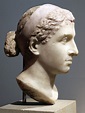 Portrait of Cleopatra VII; Marble; 30-40 BCE Altes Museum Berlin Inv ...