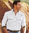 Chemise blanche style country homme | Atlas For Men