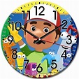Amazon.com: Arabic Numbers Round Wall Clock Handy Manny Hot Frameless ...