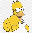 Download - Homer Simpson PNG Transparent With Clear Background ID ...