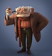 Image result for old man cute character design | Cartoon character ...