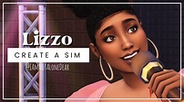 i made a famous celebrity (Lizzo) in The Sims 4 for #Simstober - YouTube