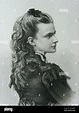 Portrait photograph of Princess Maria Elisabeth of Saxe-Meiningen Stock ...