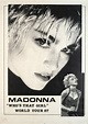 Vintage poster – Madonna, "Who's that girl" World Tour 87 – Galerie 1 2 3