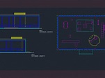 Phillip Johnson Glass House DWG Elevation for AutoCAD • Designs CAD