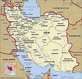 Map of Iran and geographical facts, Where Iran is on the world map ...