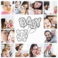 Collage fotos bebé | Más de 250 plantillas GRATIS