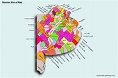 Colorear Mapa De Buenos Aires. Visualización de datos en el Mapa De ...