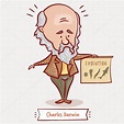 Resultado de imagen de darwin dibujo | Charles darwin, Darwin theory ...