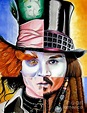 Johnny Depp's Greatest Painting by Andres Machado - Fine Art America