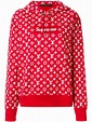 Louis Vuitton red 2017 pre-owned x Suprem logo hoodie for women ...