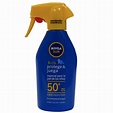Nivea Sun leche solar spray 300 ml. Kids Protección 50 protege y juega ...