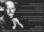 Max Planck quote | Max planck quotes, Science quotes, Quotes
