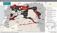 This map shows how much territory ISIS has lost in 2016 | World ...