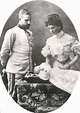 Luis Gastón de Sajonia-Coburgo-Gotha (1970-1942) y su esposa Matilde de ...