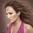Digital Painting - Jennifer Lopez – EntertainmentMesh