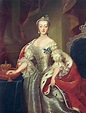 queen_sophie_magdalene_of_ Denmark (1700-1770) | Royal family portrait ...