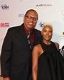 Eva Marcille with her father Evan Pigford | Celebrities InfoSeeMedia