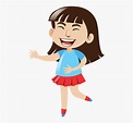 Animated Girl Smiling