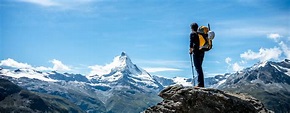 Leichte Hochtouren mit Bergführer in den Alpen