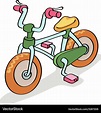 Bicycle cartoon Royalty Free Vector Image - VectorStock