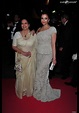 Aishwarya Rai et sa mère Vrinda Rai lors du dîner de gala post ...