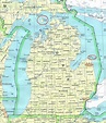 The Lakes: Map Of The Lakes In Michigan