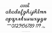 Cool Font by Brennan Gilbert at Coroflot.com