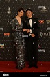 Hong Kong, China. 3rd Apr, 2016. Actress Ada Choi (L) and her husband ...