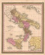 Kingdom of Naples or The Two Sicilies.: Geographicus Rare Antique Maps