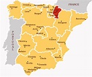 Pamplona Mapa España | Mapa