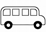 Bus (Transporte) – Dibujos para Colorear e Imprimir Gratis