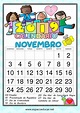 Calendário De Novembro De 2023 Para Imprimir 54sd Michel - Mobile Legends