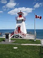 Fort Amherst Lighthouse, Newfoundland Canada at Lighthousefriends.com