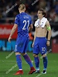 Luka Modric Domagoj Vida Croatias Luka Editorial Stock Photo - Stock ...