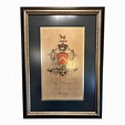 Authentic 18th Century Heraldic Family Crests, Circa 1764 - John Berkeley, 1st Baron Berkeley of ...
