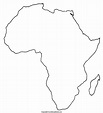 Blank Map of Africa – Outline Map of Africa [PDF]