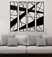 Buy Black Metal Decorative Wall Art by Craftter Online - Abstract Metal ...