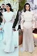 Kim Kardashian Channels Her Wedding Dress On The Red Carpet