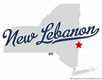 New Lebanon New York Map - Emalee Mirabelle