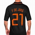 Camiseta Nike Holanda 2a 2020 2021 Stadium negra | futbolmania