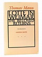 LOTTE IN WEIMAR The Beloved Returns | Thomas Mann | First Edition ...