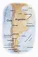 Map Of Chile And Argentina