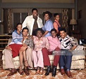 Portrait of the cast of the television show GOOD TIMES, Los Angeles ...