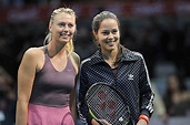 Maria Sharapova back on court in exhibition against Ana Ivanovic ...