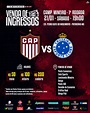 Ingressos oficiais do jogo entre CAP e Cruzeiro já estão disponíveis ...