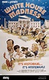 WHITE HOUSE MADNESS, US poster, Steve Friedman as Richard M. Nixon ...